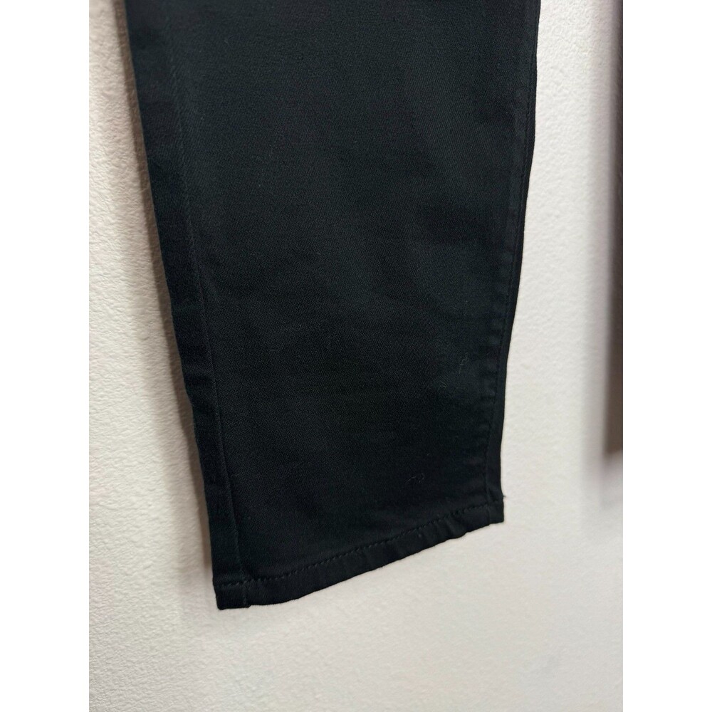 Universal Thread Size 10 Curvy Skinny Jeans Black Mid Rise Denim Cotton Stretch - Picture 3 of 10